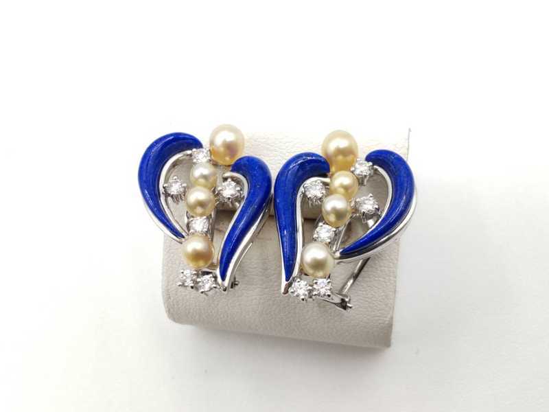 宝石買取 イヤリング K14WG